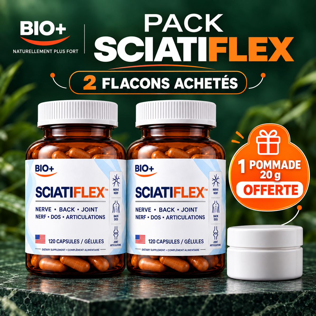 SciatiFlex™ – 120 Gélules