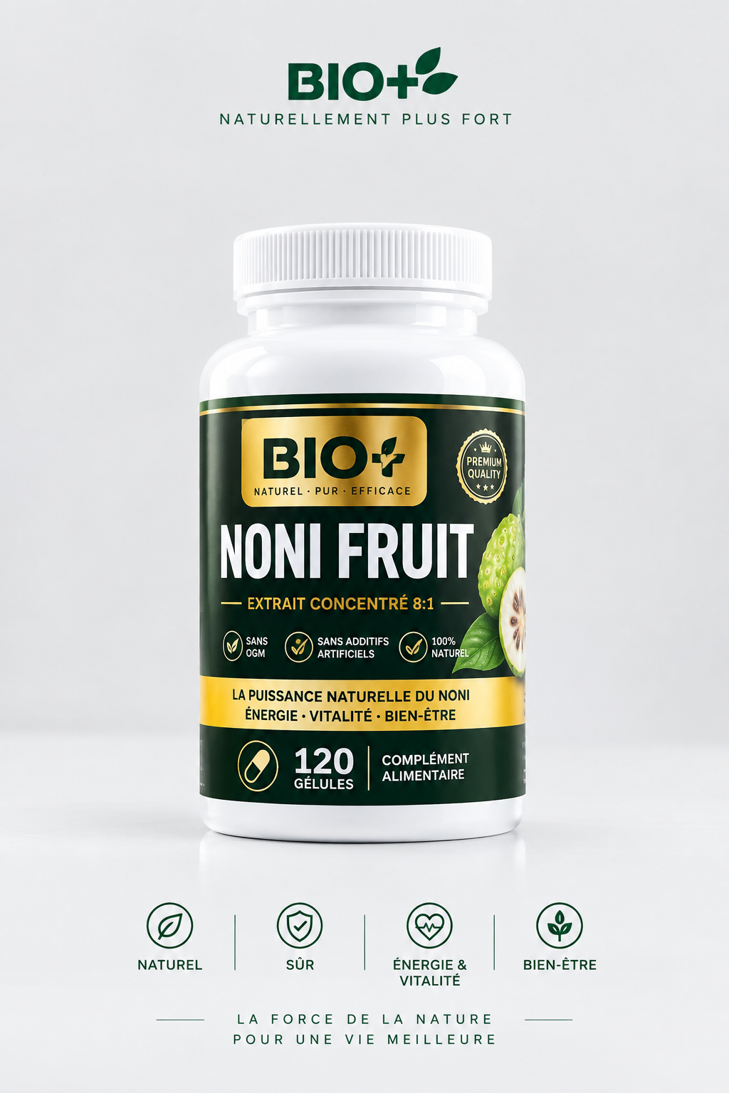 Noni Bio 4000 mg – 120 Gélules