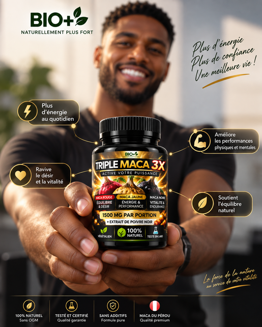 Triple Maca 3X BIO+