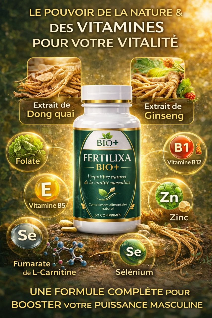 Fertilixia Bio – Vitalité Masculine