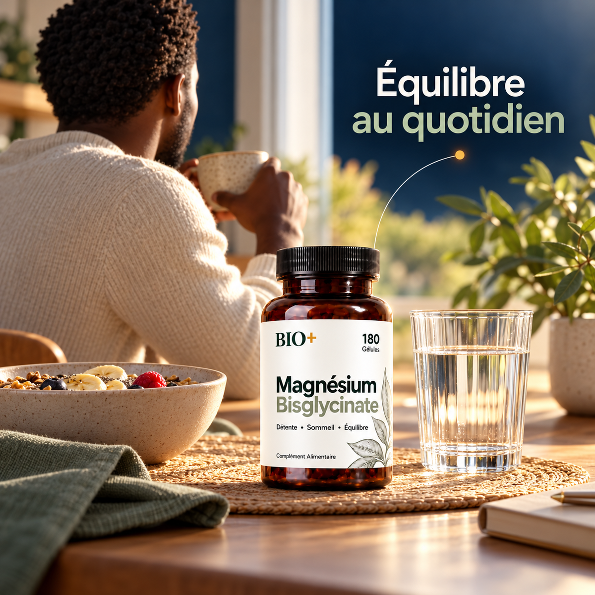 Magnésium Bisglycinate BIO+ – équilibre au quotidien