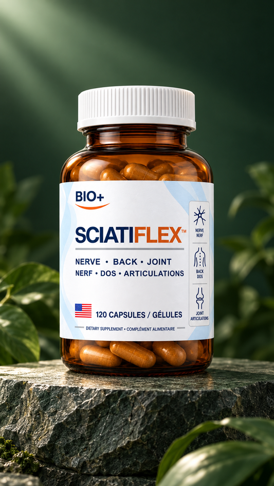 SciatiFlex 120 gélules BIO+ – pack avec Magnéforce